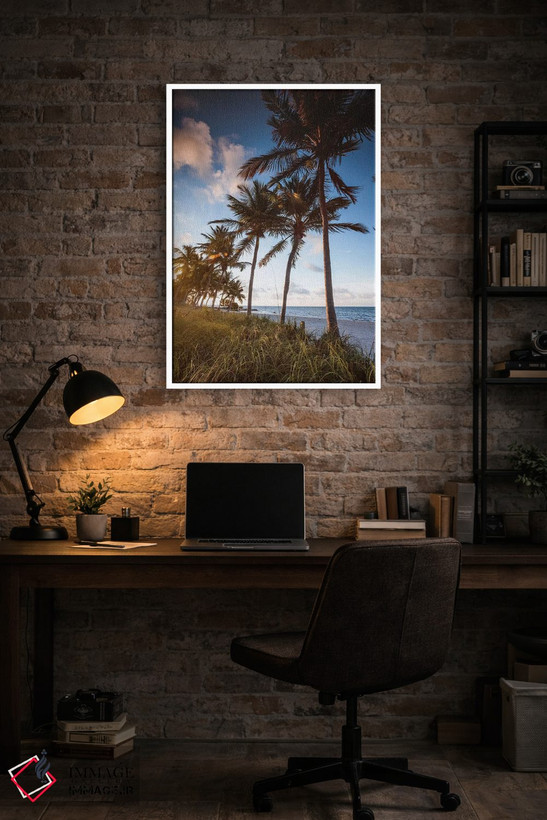 تابلو دکوراتیو Key West II,طلوع خورشید ساحل، کی وست II اثر ماتئو کولومبو - D2W