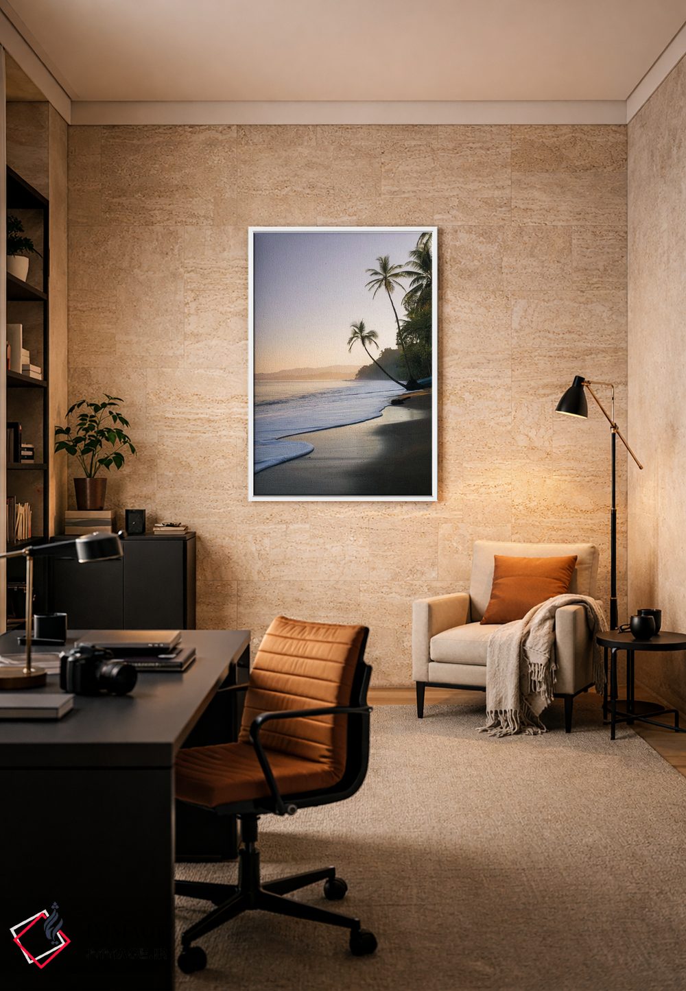 تابلو دکوراتیو Bahia Drake, Osa Peninsula, Costa Rica,غروب ساحل، باهیا د… اثر ماتئو کولومبو - D5W