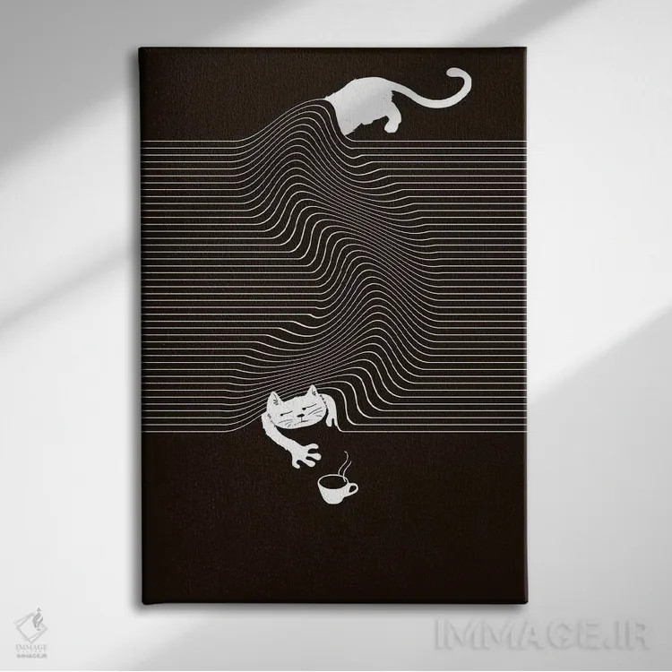 تابلو دکوراتیو نیاز دارم اثر توبیاس فونسه کا - نمای روبهرو روی دیوار