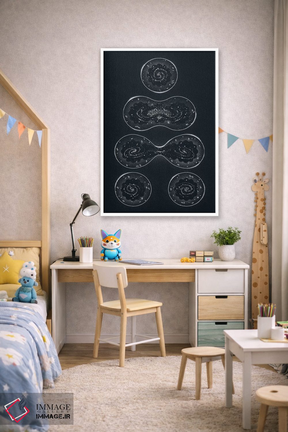 تابلو دکوراتیو گسترش بی نهایت اثر توبیاس فونسه کا - D1W