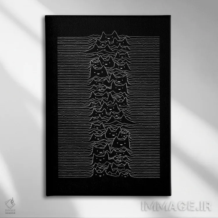 تابلو دکوراتیو تقسیم خزدارها اثر توبیاس فونسه کا - نمای روبهرو روی دیوار