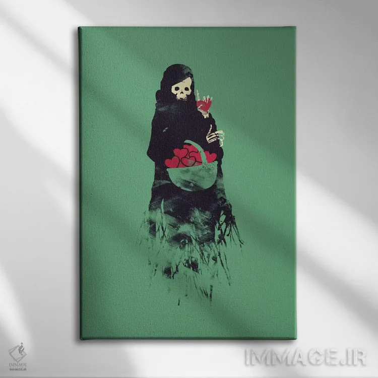 تابلو دکوراتیو این یک تله است اثر توبیاس فونسه کا - نمای روبهرو روی دیوار