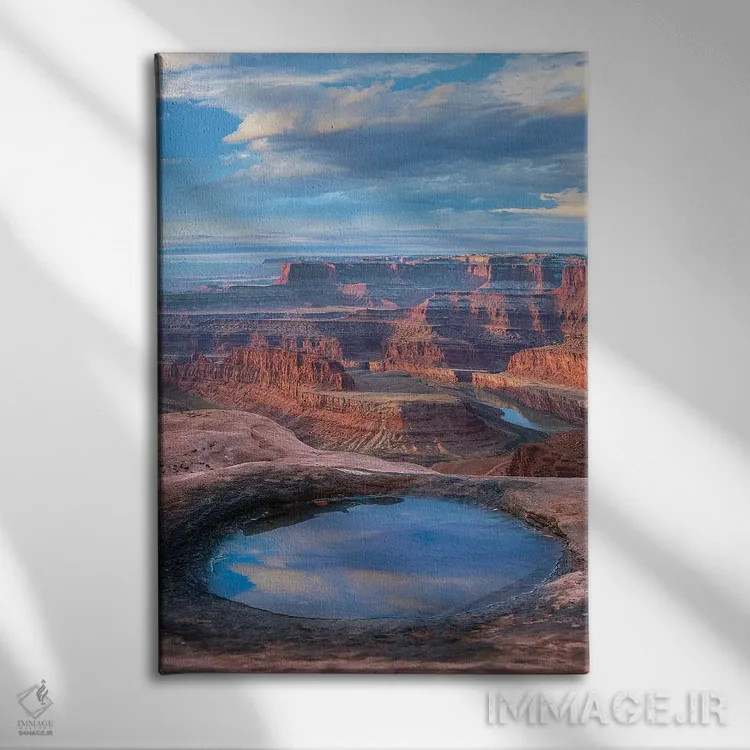 تابلو دکوراتیو Canyonlands National Park, Utah,حوضچه در ددهورس پوینت، پار… اثر تیم فیتزهریس - نمای روبهرو روی دیوار