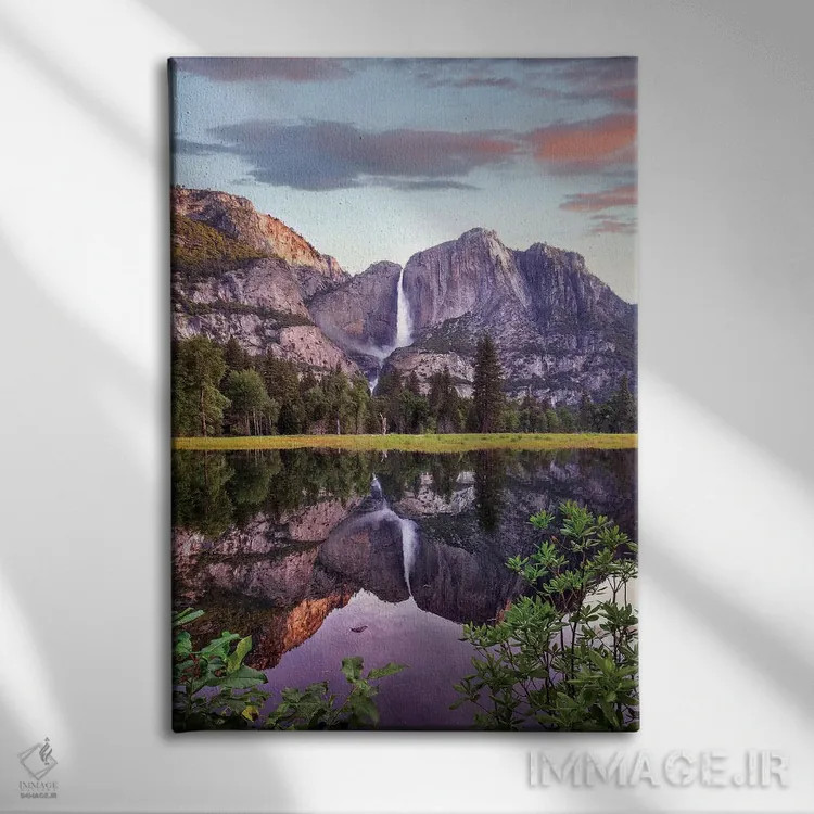 تابلو دکوراتیو Yosemite Valley, Yosemite National Park, California,انعکاس… اثر تیم فیتزهریس - نمای روبهرو روی دیوار