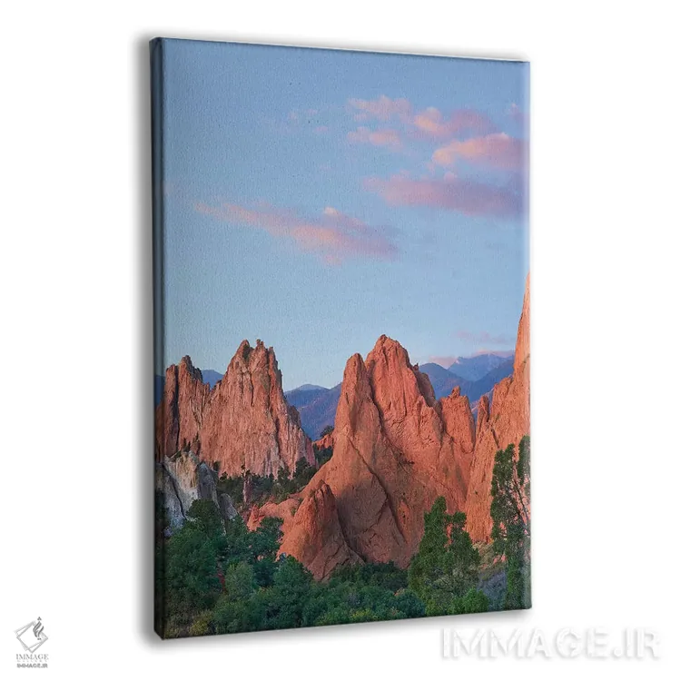 تابلو دکوراتیو Garden Of The Gods, Colorado,پدیده های سنگی، پارک باغ خدای… اثر تیم فیتزهریس - نمای پرسپکتیو محصول