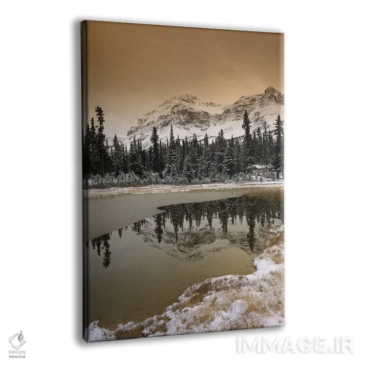 تابلو دکوراتیو Banff National Park, Alberta, Canada,کوه های راکی کانادا پ… اثر تیم فیتزهریس - نمای پرسپکتیو محصول