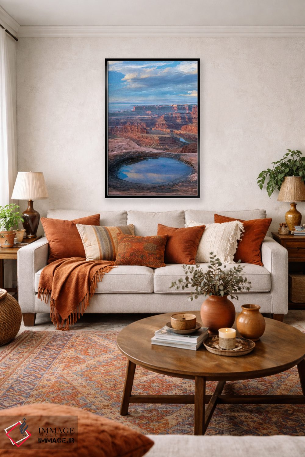 تابلو دکوراتیو Canyonlands National Park, Utah,حوضچه در ددهورس پوینت، پار… اثر تیم فیتزهریس - D4B