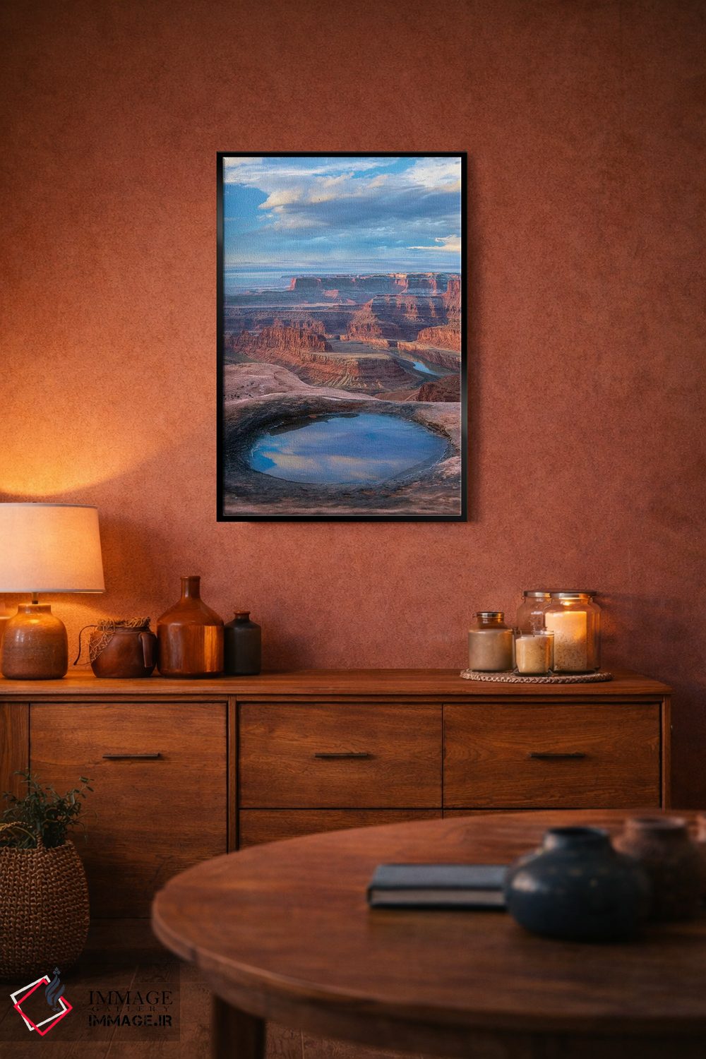 تابلو دکوراتیو Canyonlands National Park, Utah,حوضچه در ددهورس پوینت، پار… اثر تیم فیتزهریس - D6B