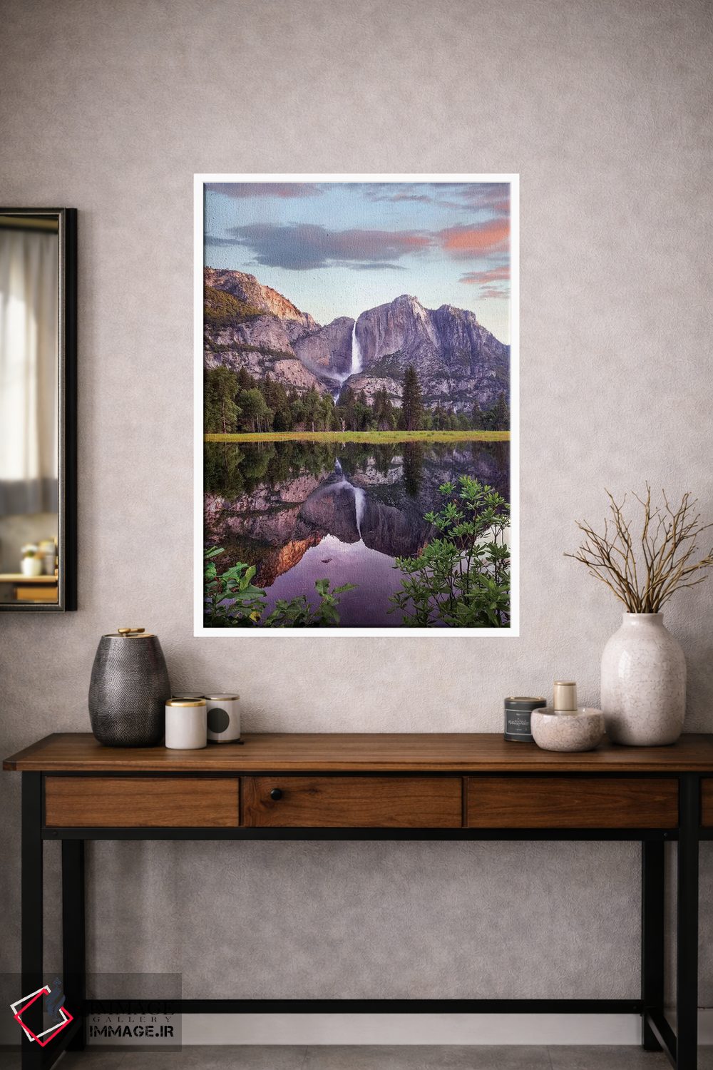 تابلو دکوراتیو Yosemite Valley, Yosemite National Park, California,انعکاس… اثر تیم فیتزهریس - D1W