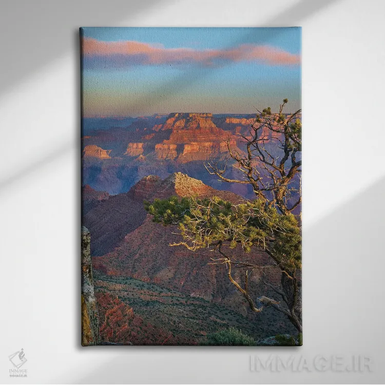 تابلو دکوراتیو Grand Canyon National Park, Arizona,گرند کنیون، پارک ملی گ… اثر تیم فیتزهریس - نمای روبهرو روی دیوار