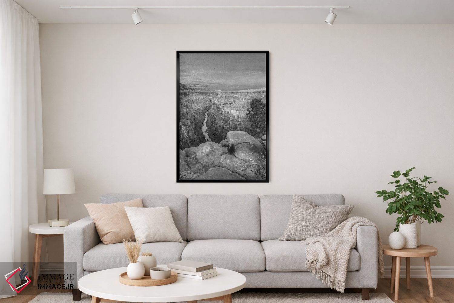تابلو دکوراتیو Grand Canyon, Arizona,رود کلرادو از چشم انداز توروویپ، گرن… اثر تیم فیتزهریس - D4B