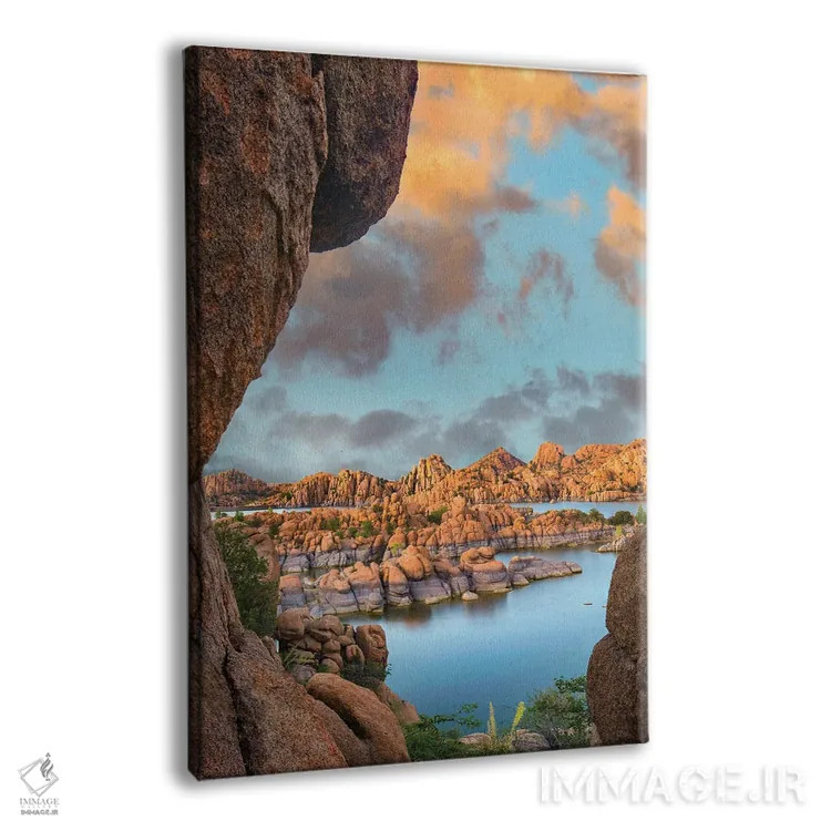تابلو دکوراتیو Granite Dells, Watson Lake, Arizona,برجستگی های سنگی، گران… اثر تیم فیتزهریس - نمای پرسپکتیو محصول