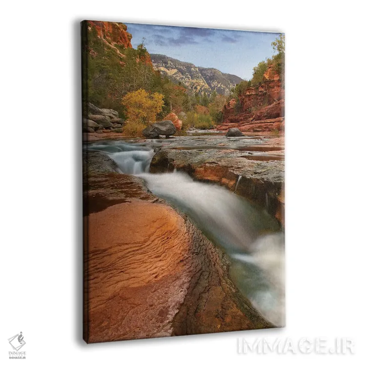 تابلو دکوراتیو Slide Rock State Park, Sedona, Arizona,اوک کریک، پارک ایال… اثر تیم فیتزهریس - نمای پرسپکتیو محصول