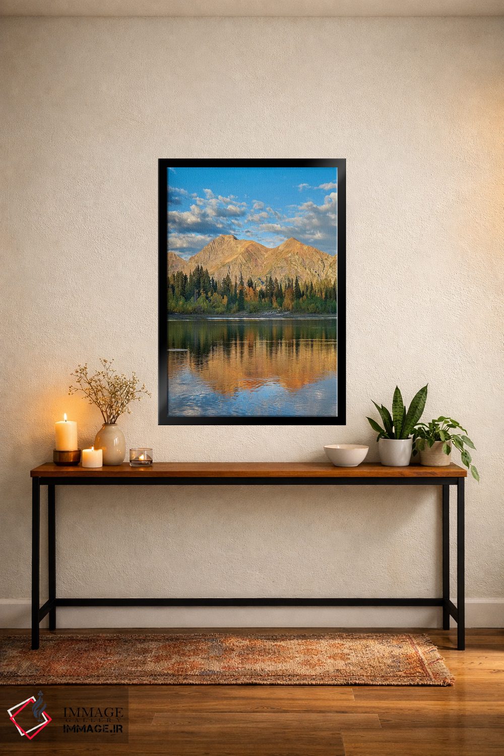 تابلو دکوراتیو Lost Lake Slough, Colorado,رنج روبی، سد مردابی لیک لاست، ک… اثر تیم فیتزهریس - D4B