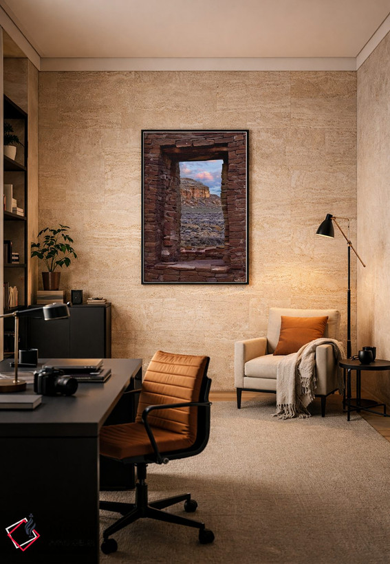 تابلو دکوراتیو Pueblo Del Arroyo, Chaco Culture National Historical Park… اثر تیم فیتزهریس - D6B