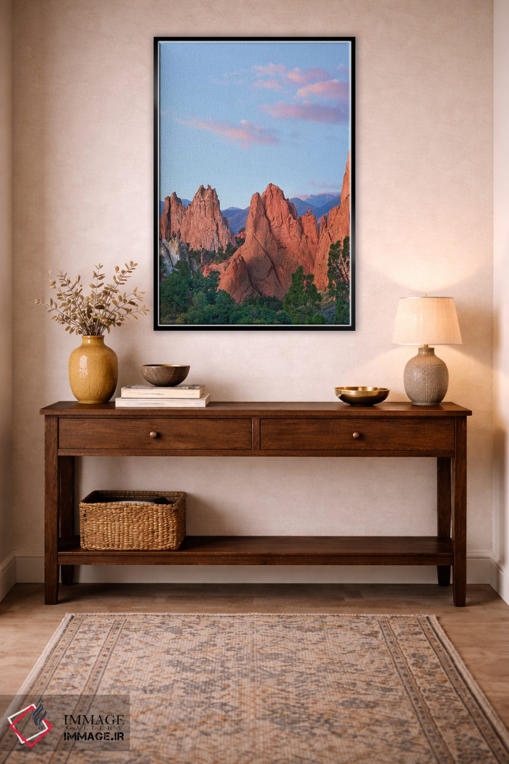 تابلو دکوراتیو Garden Of The Gods, Colorado,پدیده های سنگی، پارک باغ خدای… اثر تیم فیتزهریس - D4B