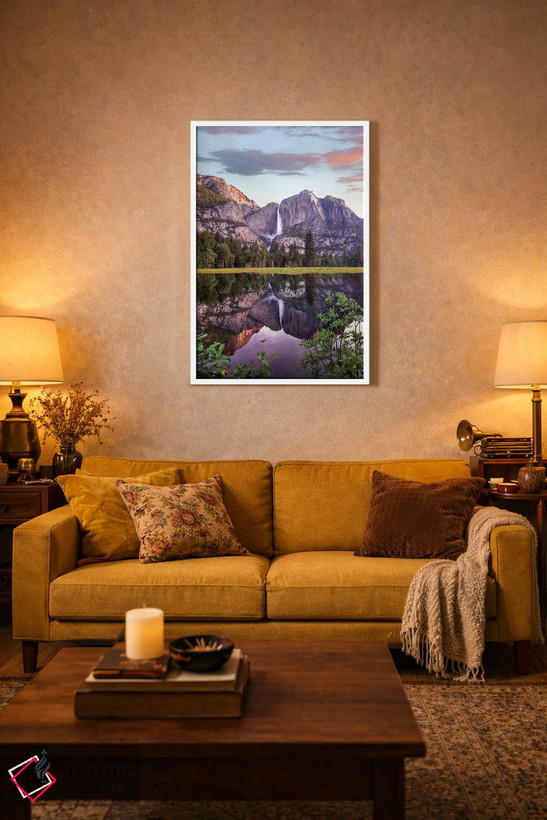 تابلو دکوراتیو Yosemite Valley, Yosemite National Park, California,انعکاس… اثر تیم فیتزهریس - D3W
