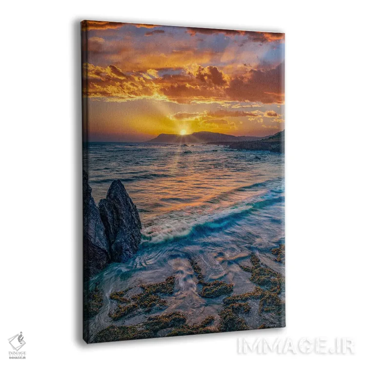 تابلو دکوراتیو Estero Bluffs State Park, Big Sur, California,غروب آفتاب… اثر تیم فیتزهریس - نمای پرسپکتیو محصول