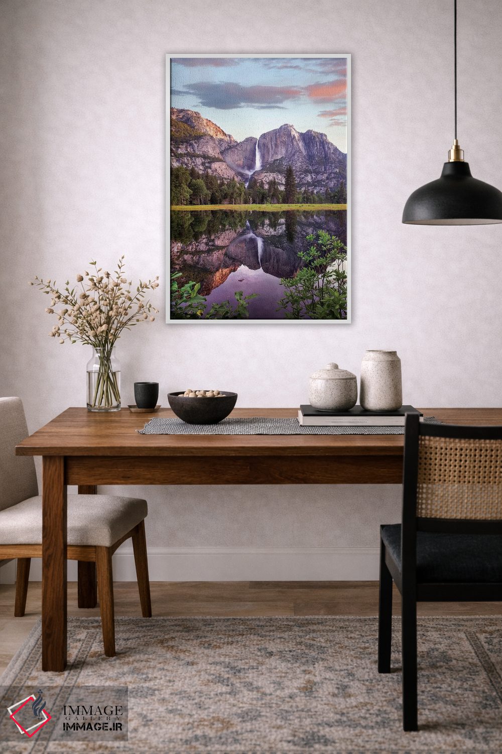 تابلو دکوراتیو Yosemite Valley, Yosemite National Park, California,انعکاس… اثر تیم فیتزهریس - D4W