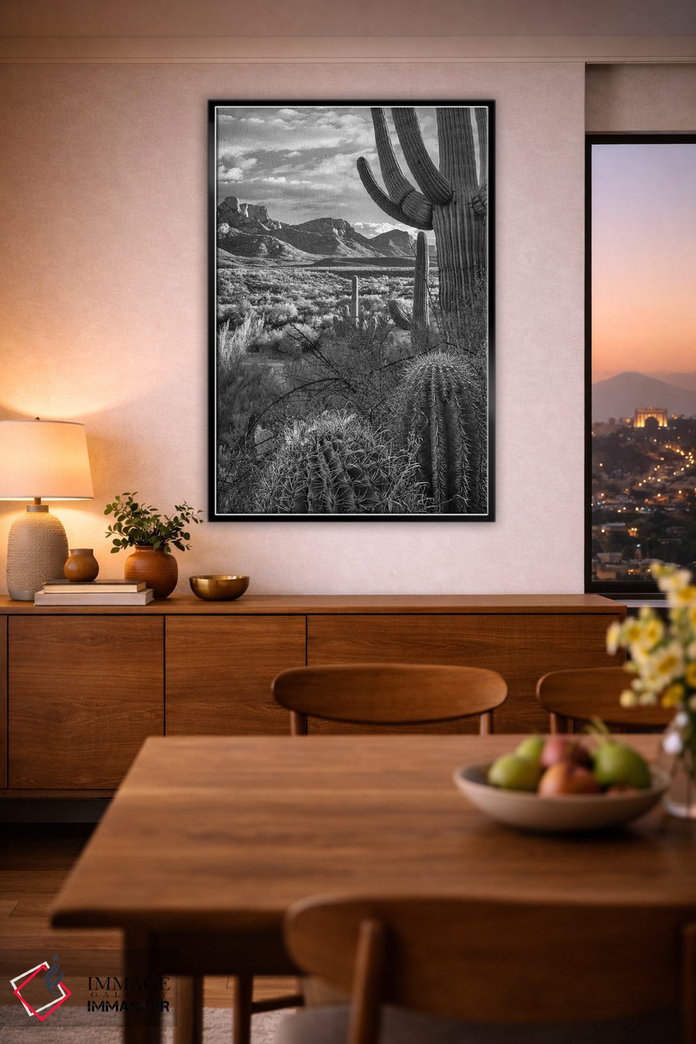 تابلو دکوراتیو Sant Catalina Mountains, Catalina State Park, Arizona,کاکت… اثر تیم فیتزهریس - D3B