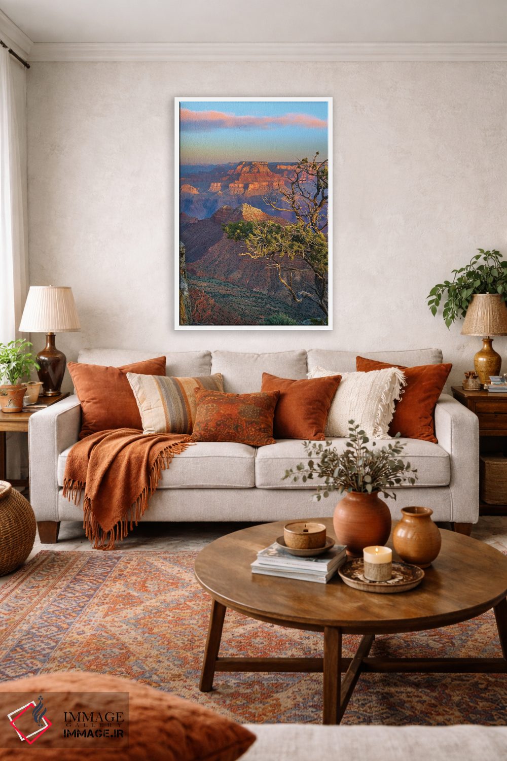 تابلو دکوراتیو Grand Canyon National Park, Arizona,گرند کنیون، پارک ملی گ… اثر تیم فیتزهریس - D2W