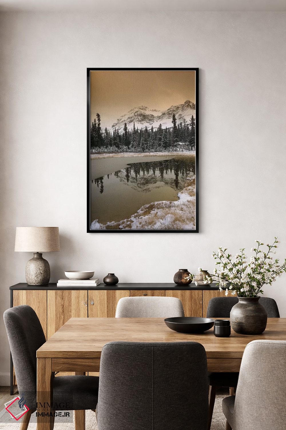 تابلو دکوراتیو Banff National Park, Alberta, Canada,کوه های راکی کانادا پ… اثر تیم فیتزهریس - D3B