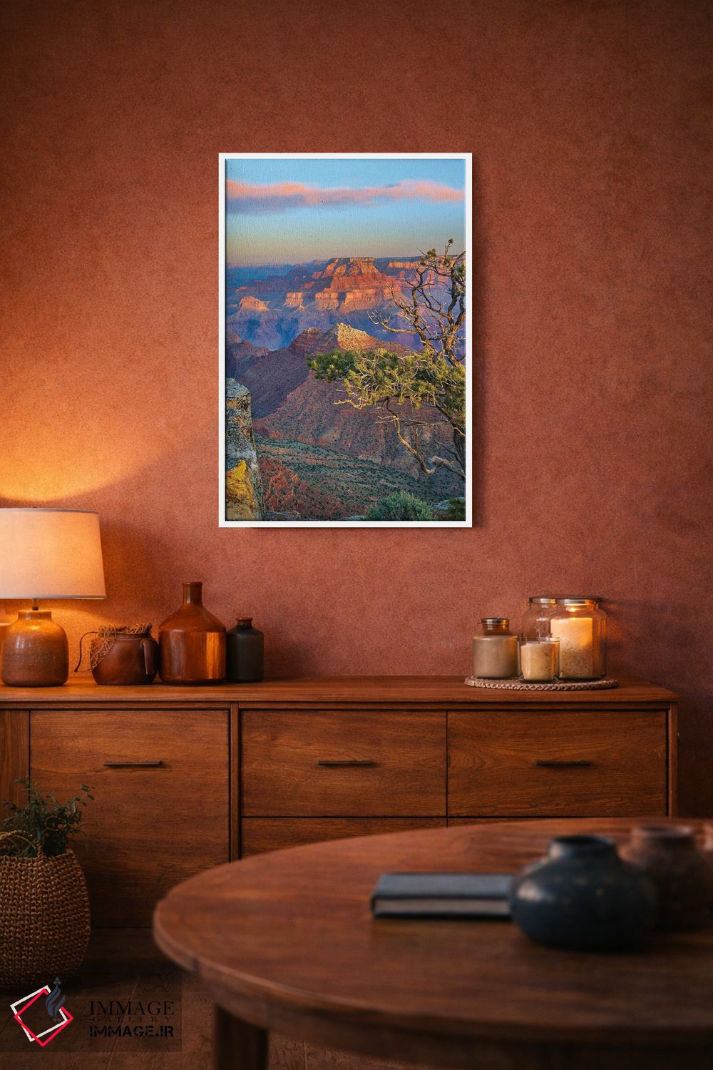 تابلو دکوراتیو Grand Canyon National Park, Arizona,گرند کنیون از نقطه تما… اثر تیم فیتزهریس - D4W