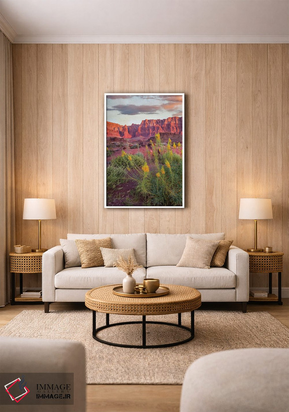 تابلو دکوراتیو Cathedral Wash, Vermilion Cliffs National Monument, Arizon… اثر تیم فیتزهریس - D1W