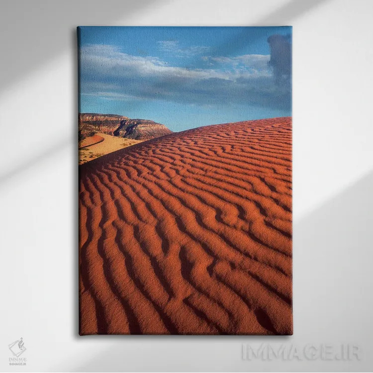 تابلو دکوراتیو Coral Pink Sand Dunes State Park, Utah,موجک ها، پارک ایالت… اثر تیم فیتزهریس - نمای روبهرو روی دیوار