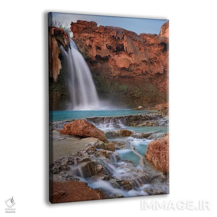 تابلو دکوراتیو Grand Canyon, Arizona III,آبشار هاواسو، گرند کنیون، آریزون… اثر تیم فیتزهریس - نمای پرسپکتیو محصول