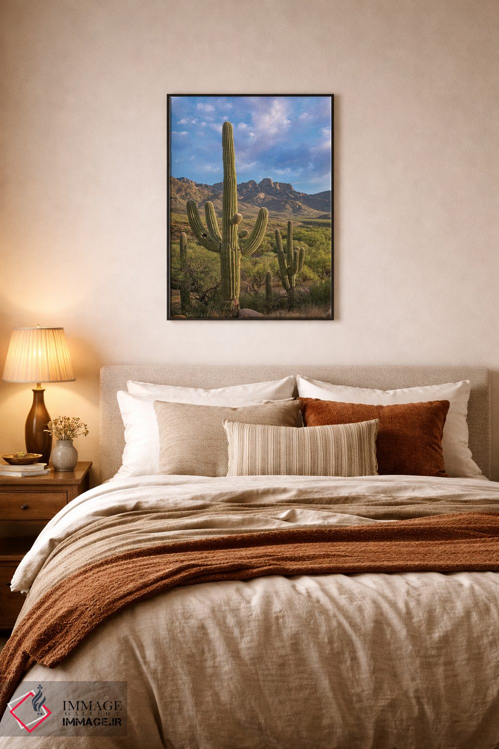 تابلو دکوراتیو Catalina State Park, Arizona,کاکتوس های ساگوارو، پارک ایال… اثر تیم فیتزهریس - D6B