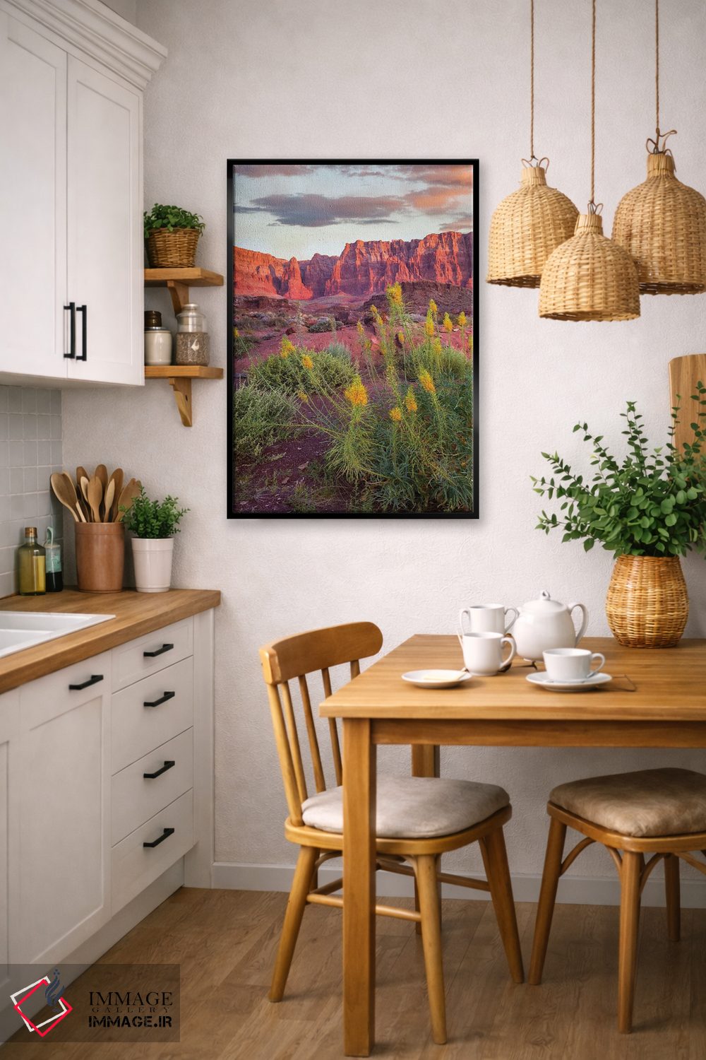 تابلو دکوراتیو Cathedral Wash, Vermilion Cliffs National Monument, Arizon… اثر تیم فیتزهریس - D6B