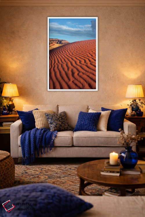 تابلو دکوراتیو Coral Pink Sand Dunes State Park, Utah,موجک ها، پارک ایالت… اثر تیم فیتزهریس - D2W