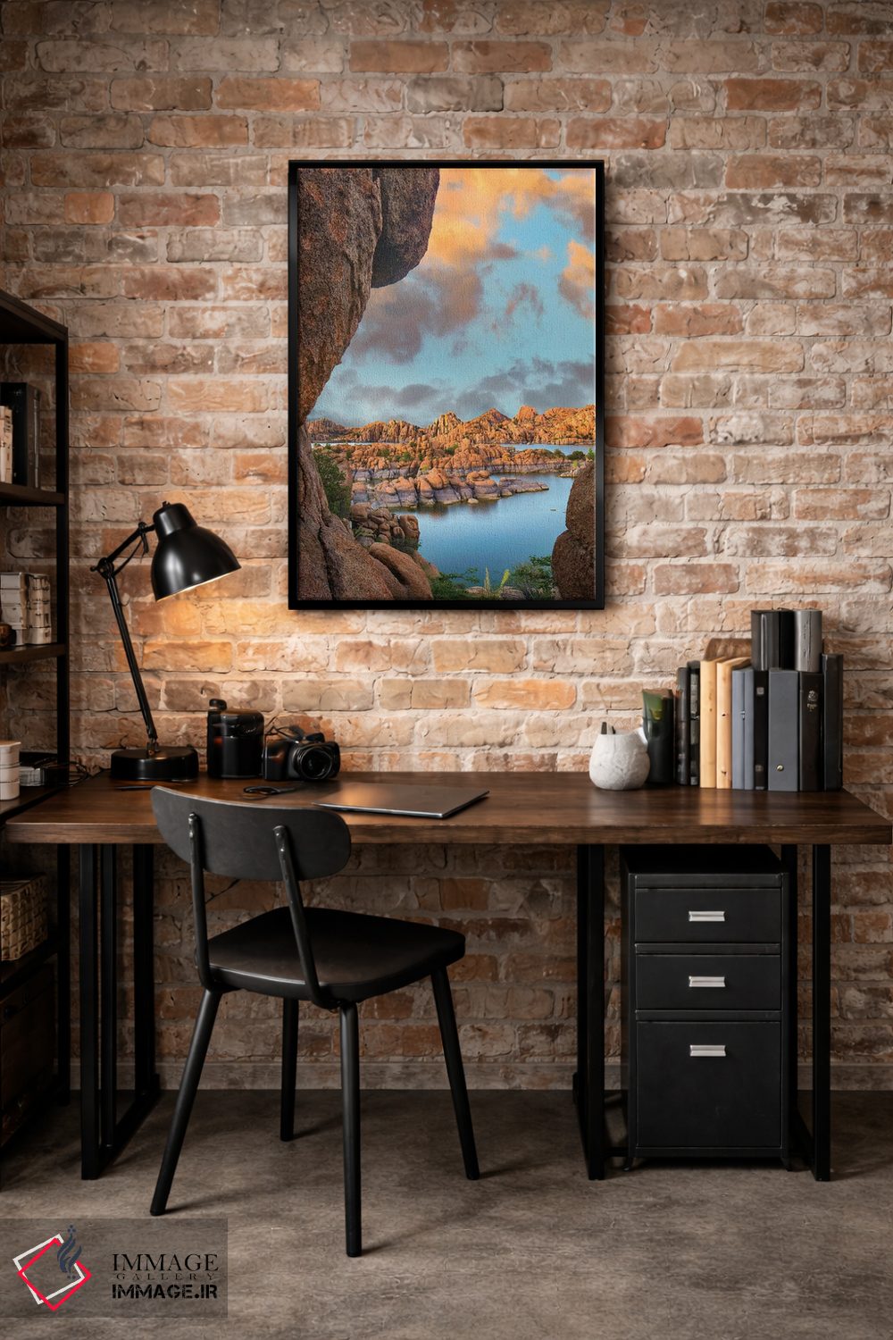 تابلو دکوراتیو Granite Dells, Watson Lake, Arizona,برجستگی های سنگی، گران… اثر تیم فیتزهریس - D5B