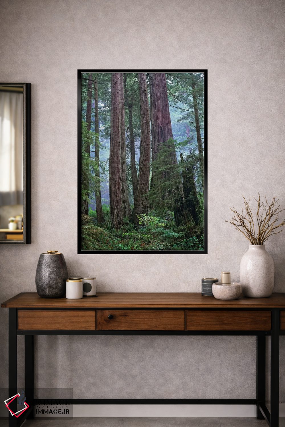تابلو دکوراتیو Del Norte Coast Redwoods State Park, California,درختان کهن… اثر تیم فیتزهریس - D1B