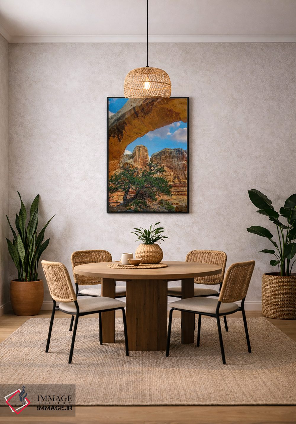 تابلو دکوراتیو Capitol Reef National Park, Utah,پل هیکمن، پارک ملی کپیتول… اثر تیم فیتزهریس - D3B