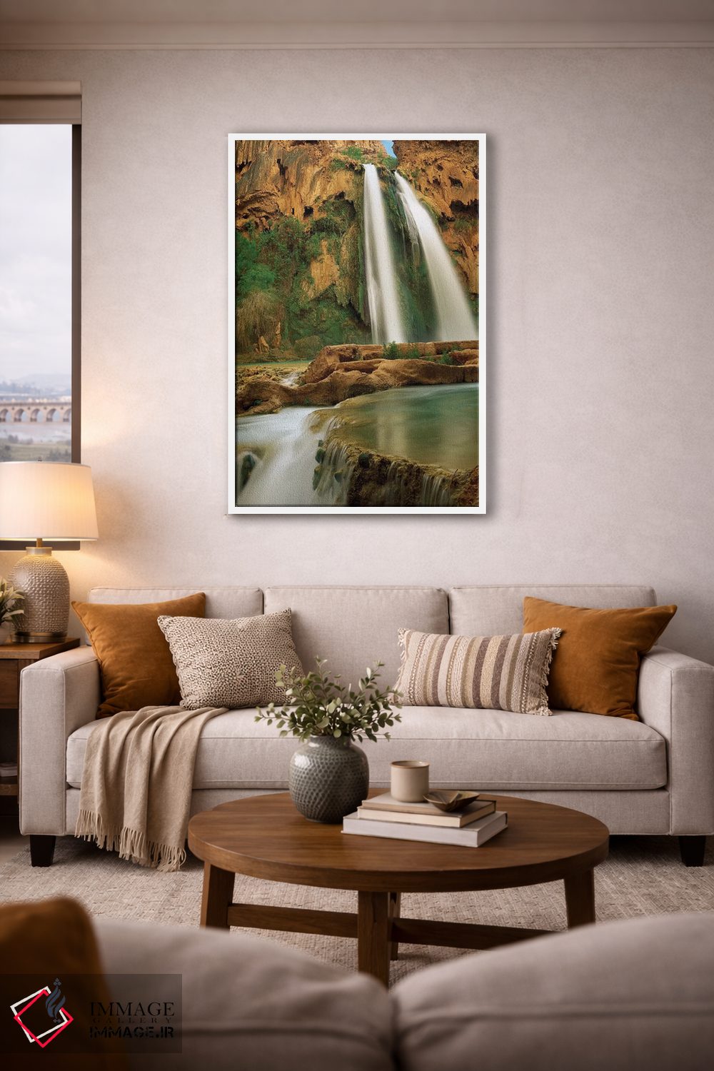 تابلو دکوراتیو Havasu Falls, Grand Canyon, Arizona,نهر هاواسو تغذیه شونده… اثر تیم فیتزهریس - D2W