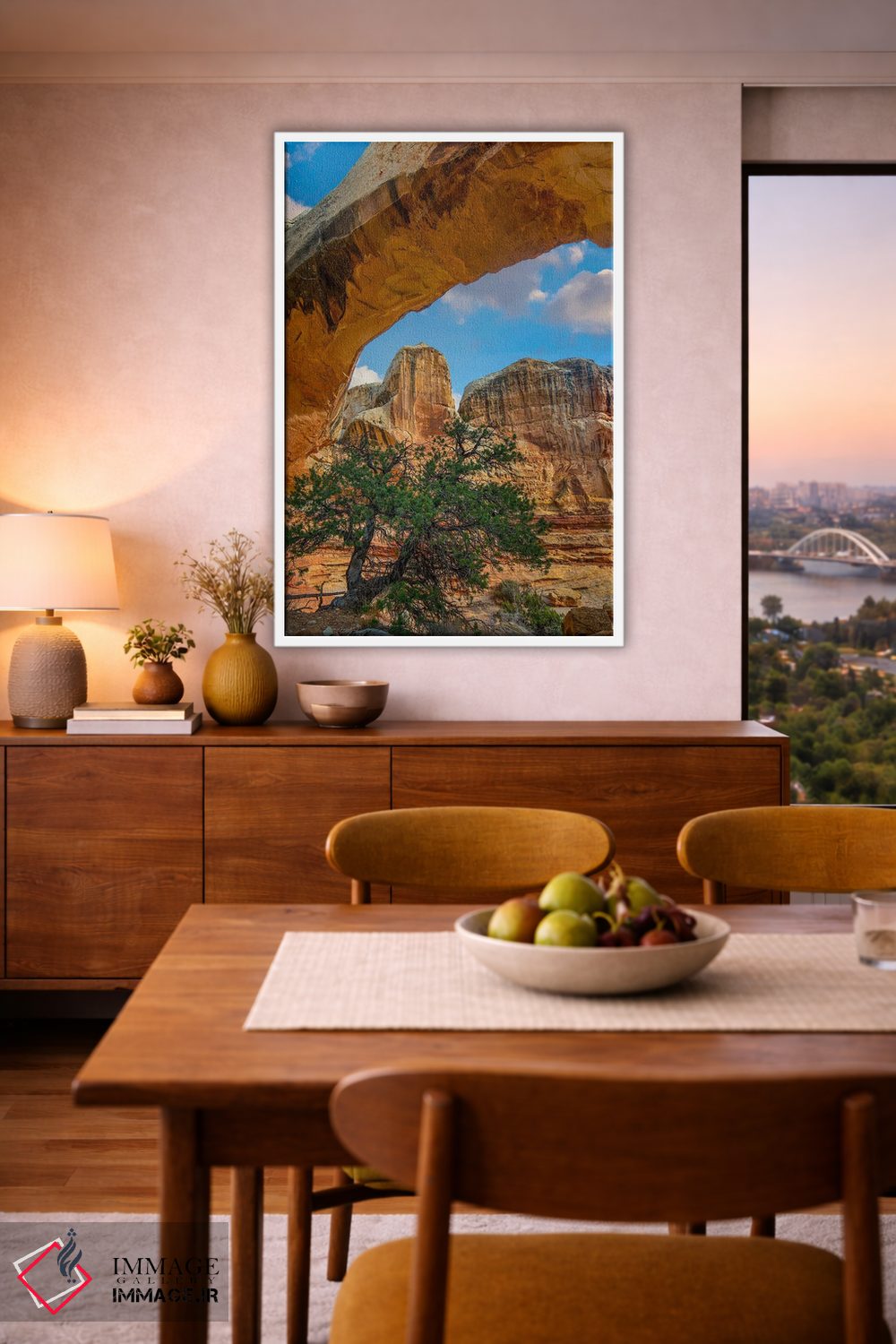 تابلو دکوراتیو Capitol Reef National Park, Utah,پل هیکمن، پارک ملی کپیتول… اثر تیم فیتزهریس - D6W