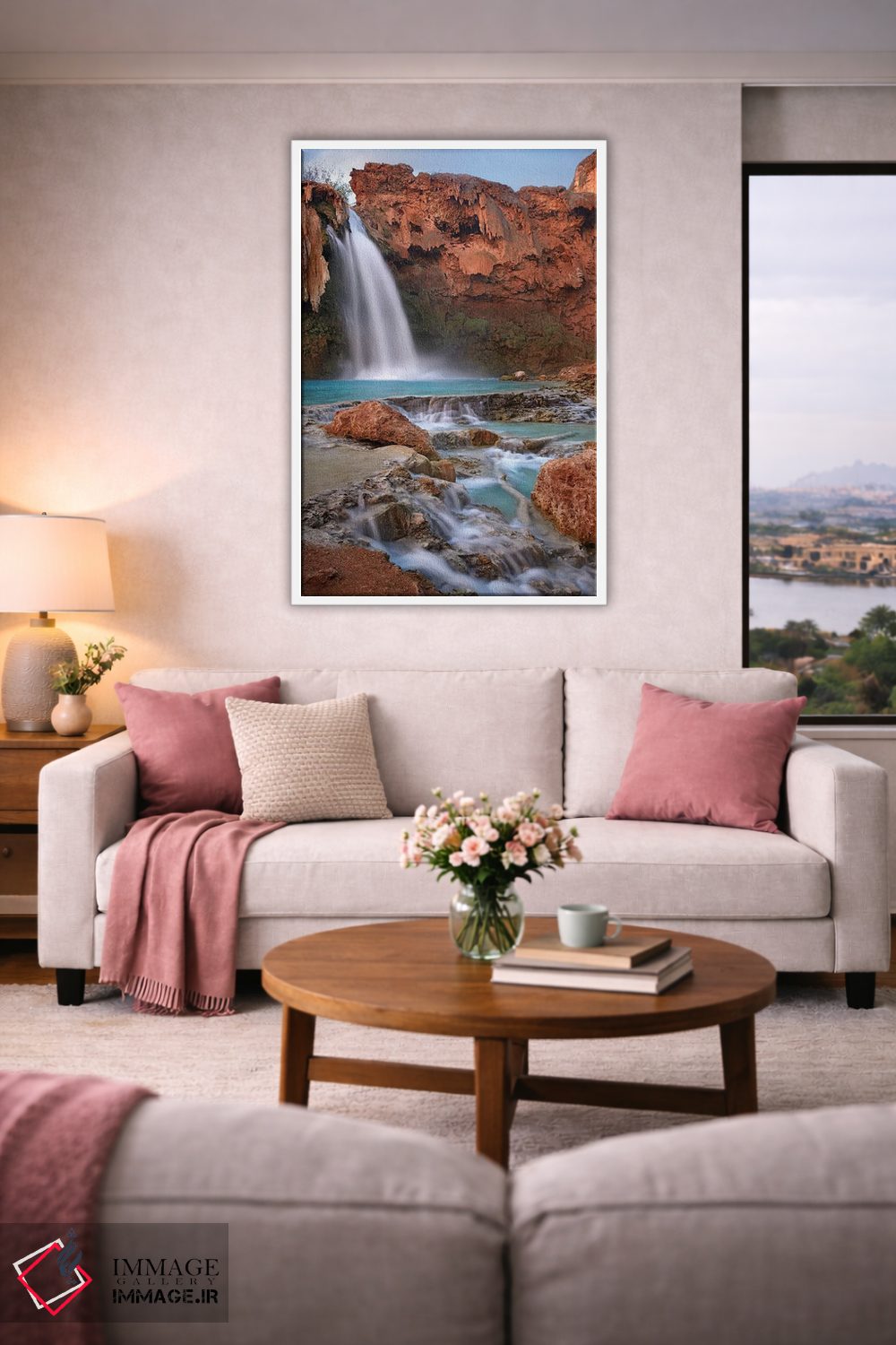 تابلو دکوراتیو Grand Canyon, Arizona III,آبشار هاواسو، گرند کنیون، آریزون… اثر تیم فیتزهریس - D2W