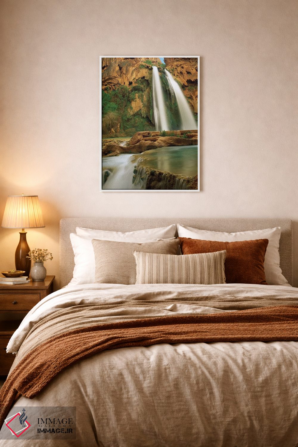 تابلو دکوراتیو Havasu Falls, Grand Canyon, Arizona,نهر هاواسو تغذیه شونده… اثر تیم فیتزهریس - D5W