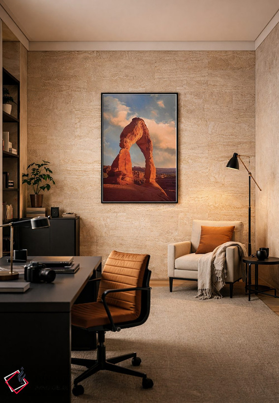 تابلو دکوراتیو Utah II,طاق ظریف در پارک ملی آرچز، یوتا اثر تیم فیتزهریس - D6B