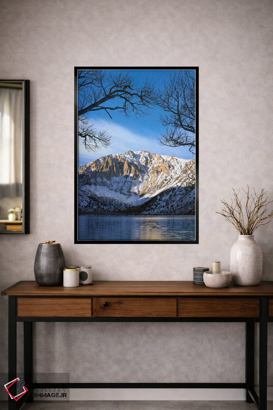 تابلو دکوراتیو Eastern Sierra Nevada, California II,انعکاس کوه لورل در در… اثر تیم فیتزهریس - D2B