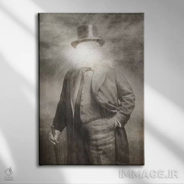 تابلو دکوراتیو آقای آفتاب اثر تری فن - نمای روبهرو روی دیوار