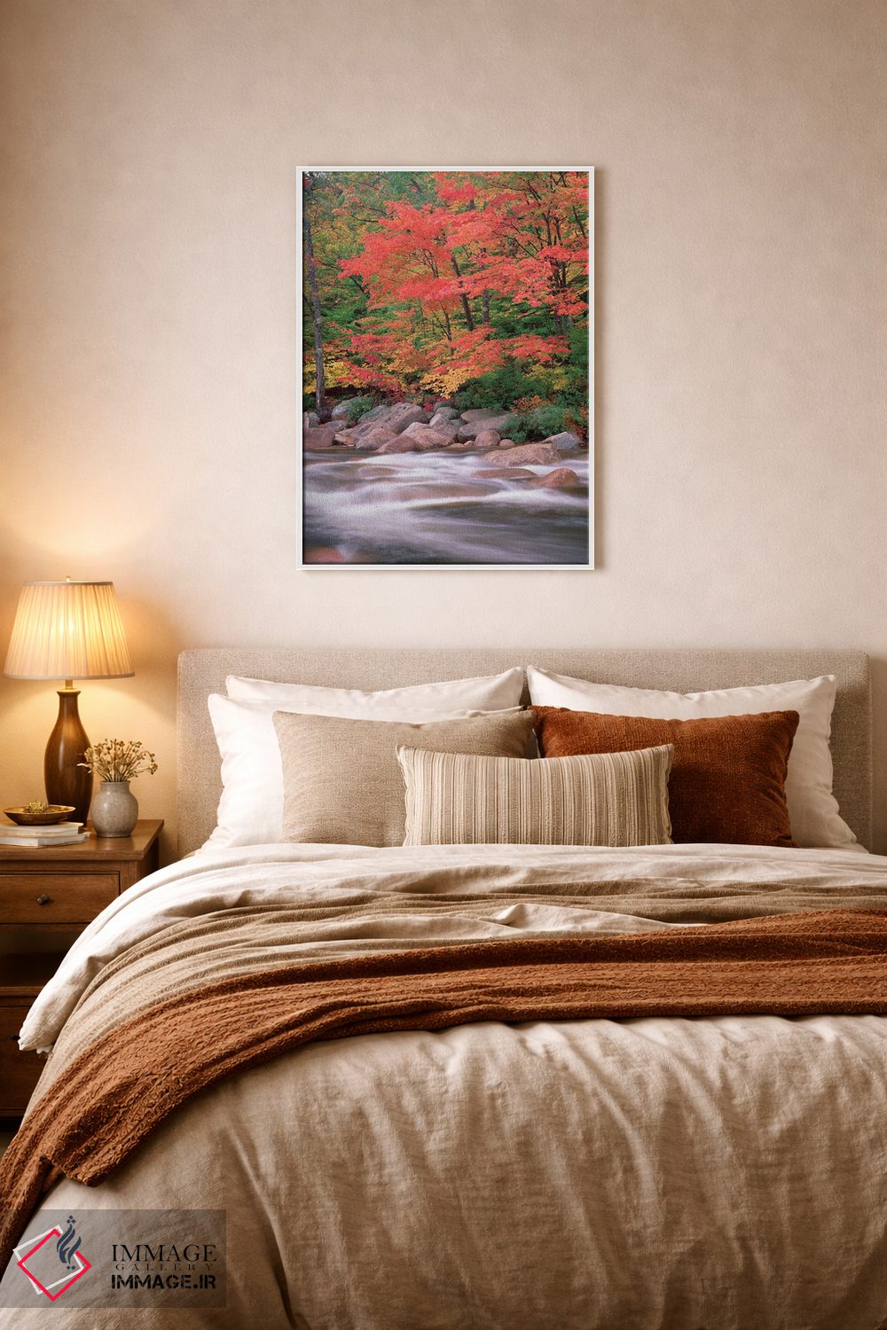 تابلو دکوراتیو White Mountains National Forest, New Hampshire,پاییز در ام… اثر تیم فیتزهریس - D5W