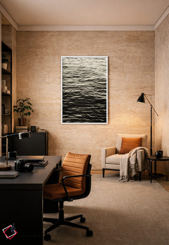 تابلو دکوراتیو اقیانوس آرام اثر لاو شاپ - D6W