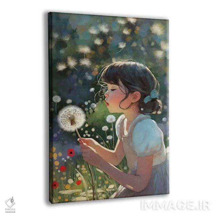 تابلو دکوراتیو آرزو کن اثر توماس لیتل - نمای پرسپکتیو محصول