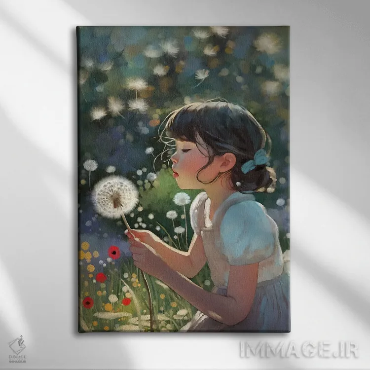 تابلو دکوراتیو آرزو کن اثر توماس لیتل - نمای روبهرو روی دیوار