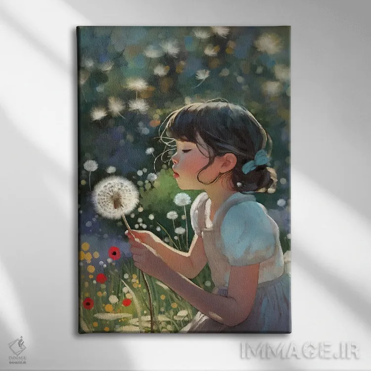 تابلو دکوراتیو آرزو کن اثر توماس لیتل - نمای روبهرو روی دیوار