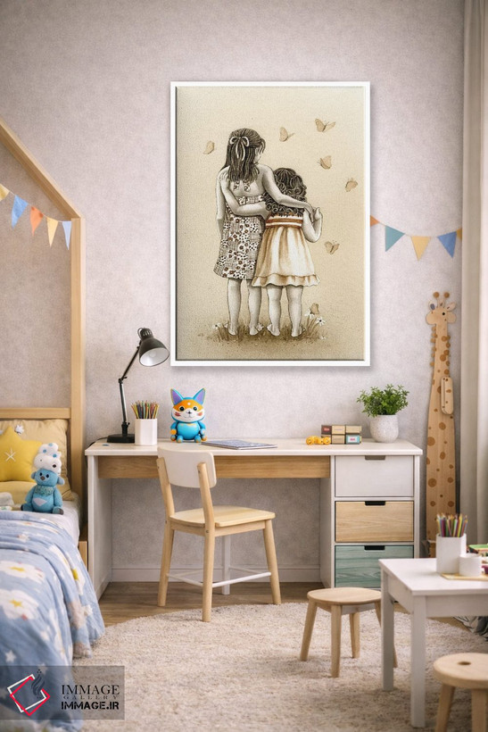 تابلو دکوراتیو پروانه ها اثر تریسی لیزوت - D1W