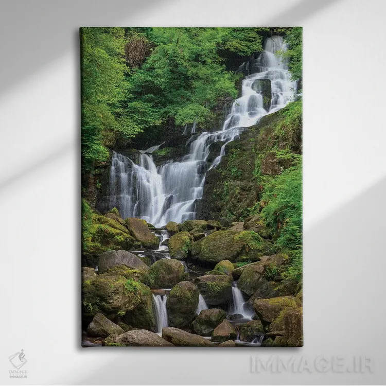 تابلو دکوراتیو County Kerry, Ireland. Torc Waterfall.,پارک ملی کیلارنی، کان… اثر تام نورینگ - نمای روبهرو روی دیوار